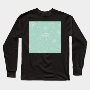 Eye Pattern Long Sleeve T-Shirt